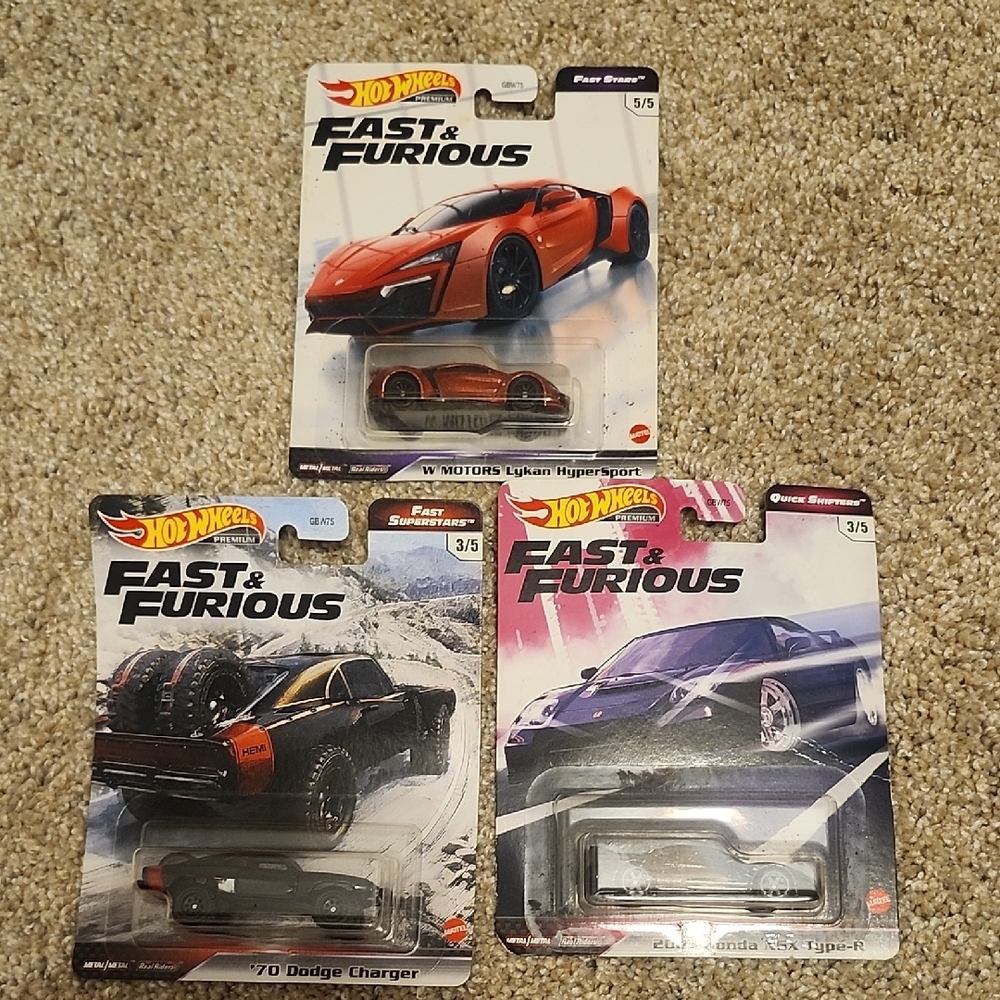 Hotwheels Premium Fast And Furious